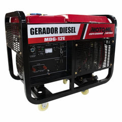 Gerador Diesel Monofásico 12 KVA 110/220V MDG-12E Motomil