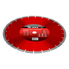Disco Corte Segmentado Diamantado 350x25.4mm Corte Seco com Anel Redutor MTX