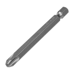 Bits Philips Ph3 1/4 Pol. 75mm 6mm Aço CrV 54 HRC 5 Unidades MTX