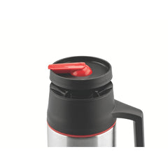 Garrafa Térmica Tramontina Exata Aço Inox 1 L Com Ampola Em Aço E Trava Antidigital