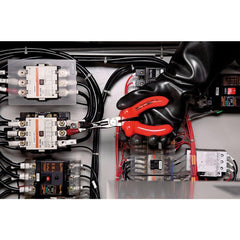 Alicate Meia Cana Isolado 6 Polegadas 1000V Tramontina PRO IEC 60900 NR 10 Aço Cromo Vanádio