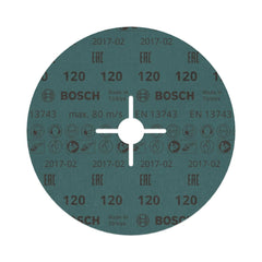 Disco De Lixa Em Fibra Bosch Pro R780 180mm Grano 120