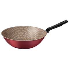 Wok Tramontina Loreto Alumínio Antiaderente Starflon Max 28 cm 3,6 L Vermelha Alta Performance