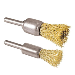 Escova Pincel  Aço Haste 1/4" x 3/4" Tradestar