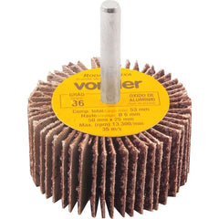 Roda de Lixa 50x25mm com Haste G36 Vonder