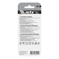 Broca Escalonada HSS 4-12mm Aço Rápido Titânio Espiral Para Aço Inox