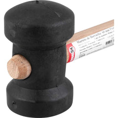 Martelo De Borracha 60mm Preto Nove54