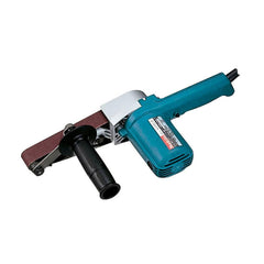 Lixadeira de Cinta Industrial 550W Adaptável a Coletor de Pó Punho Cintas de Lixa 9031 110V Makita