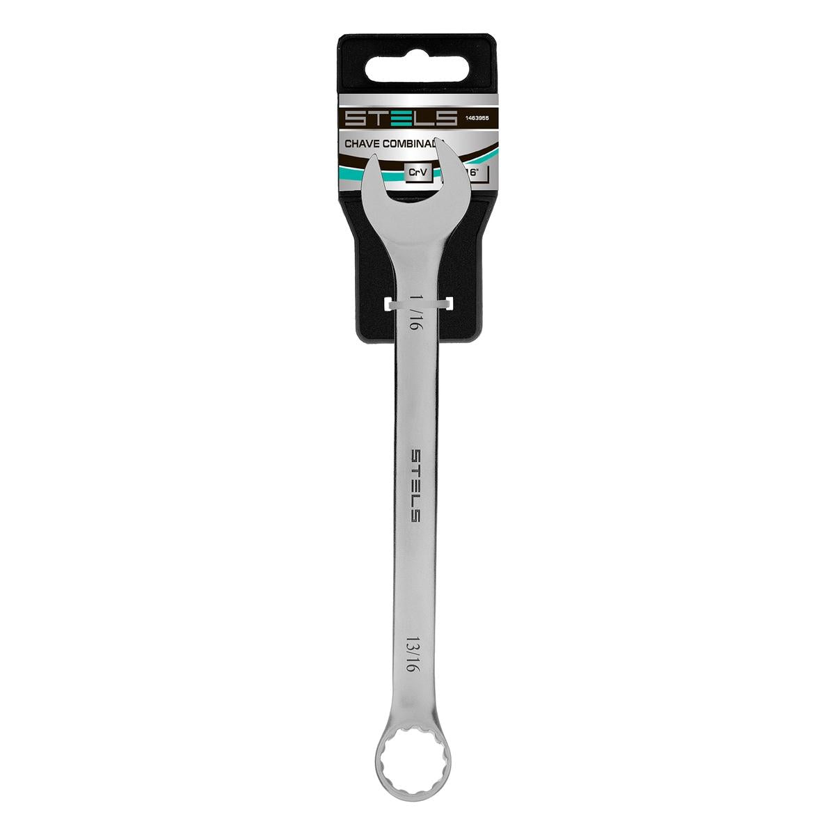 Chave Combinada Cromo Vanádio 13/16'' 12 Lados 15° Inclinação Alta Resistência