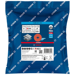 Disco Desbaste Bosch Expert Prisma Ceramic 115mm G120+ 25Pçs