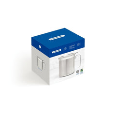 Jarra Tramontina Buena Aço Inox 2,1 L Com Tampa 12 Cm Alta Qualidade Design Elegante Resistente