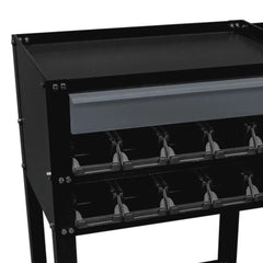 Carro para Ferramentas c/ Gavetas Plást Dark 120kg Presto