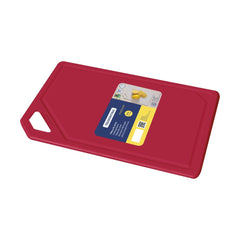 Tábua De Corte Tramontina MixColor Em Polipropileno Vermelho Com Proteção Antimicrobiana Resistente