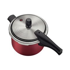 Panela De Pressão Tramontina Vancouver Effect 4.5 L Alumínio Antiaderente Starflon Max Vermelha