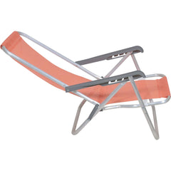 Cadeira Reclinável Lazy Bel Confortável 4 Posições Alumínio Suporta até 100kg