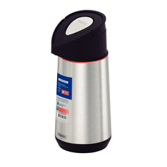 Garrafa Térmica Tramontina Exata 1,2 L Aço Inox Com Ampola De Vidro Corta Pingos E Design Ergonômico