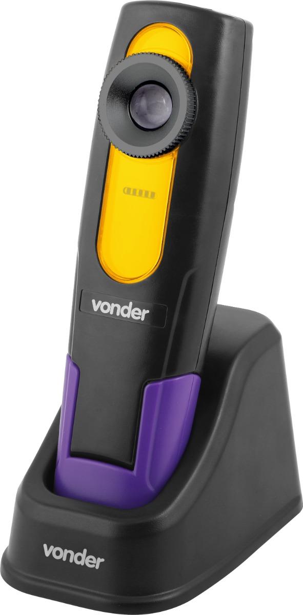 Lanterna Inspeção Recarregável UV Vonder