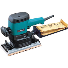 Lixadeira Orbital Industrial 600W Com Coletor de Pó Folhas de Lixa 9046 110V Makita