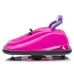 Carro Choque Infantil Rosa 6V Bel
