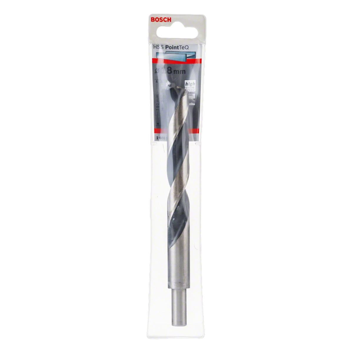 Broca Para Metal Bosch Aço Rápido Hss-Pointteq 18,0mm