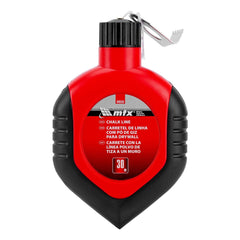 Carretel De Linha Com Giz Para Drywall 30m 115g Vermelho MtX 848559 Prático E Preciso