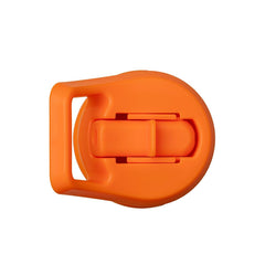 Garrafa Térmica Tramontina 650 Ml Aço Revestido Laranja Com Canudo Vácuo