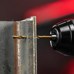 Jogo De Brocas Aço Rápido Para Metal 1,5-6,5mm 13pçs Revestimento Nitreto Titânio MTX