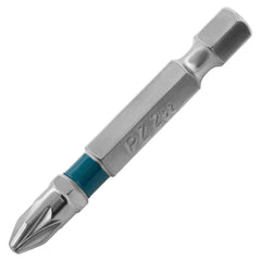 Bit Para Parafusadeira PZ2 50mm Aço 2 Peças Gross