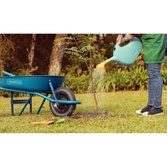 Regador Para Jardim Tramontina Plástico Azul 7L Proteção UV Irrigação Eficiente