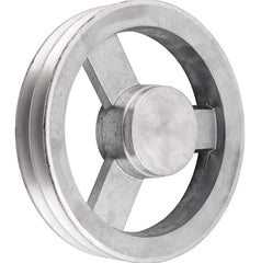 Polia alumínio 230mm 2 canais perfil b Vonder