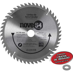 Lâmina de serra circular vídea 250mm 48 dentes Nove54