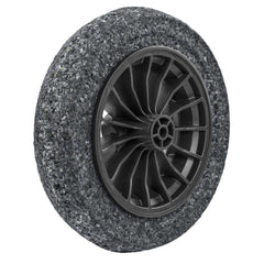 Pneu Maciço Tramontina 8'' para Carrinho de Mão Borracha Macia Roda Plástica Durável