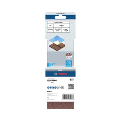 Cinta De Lixa Bosch Pro X440 75X533mm Grano 80 3Un