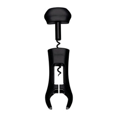 Saca Rolhas Com Corta Lacres Tramontina Harmoniza Aço Antiaderente Corpo ABS Preto Profissional