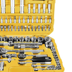 Jogo de Ferramentas 99 Peças Tramontina Master Kit Completo Aço Cromo Vanádio S2 Para Profissionais