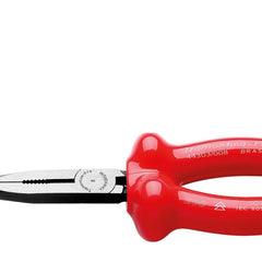 Alicate Bico Curvo 8'' Isolado 1000V Tramontina PRO IEC 60900 NR 10 Aço Cromo Vanádio