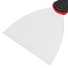 Espátula Betumadeira Aço Inoxidável 5'' (120mm) Cabo Dupla Injeção MTX 855129