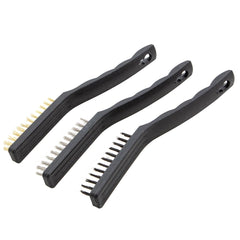 Jogo Escova De Aço 3 Peças Limpeza Pesada Aço E Nylon MTX 748639