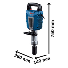 Martelo Demolidor Bosch Gsh 14 C 220V 1750W Brushless Maleta