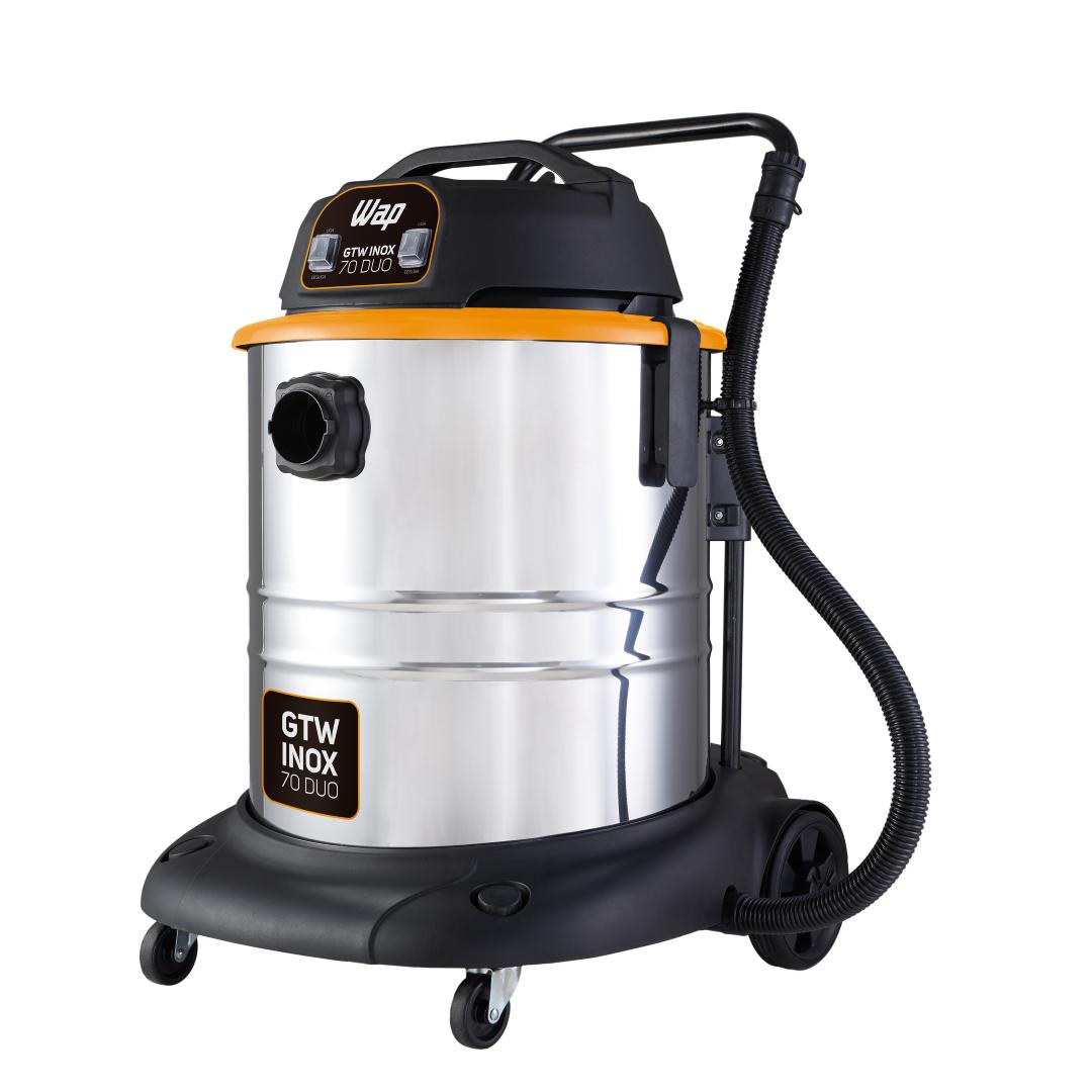 Aspirador WAP GTW INOX 70 DUO Limpeza Profissional 2 Motores de 2800W 220V
