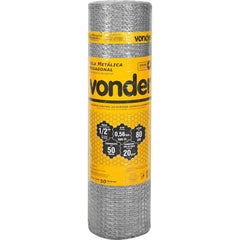 Tela Metálica Viveiro Hex Malha 1/2'' BWG24 0,8m 50m Vonder