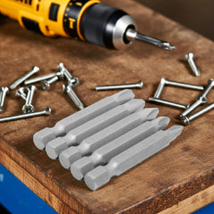 Jogo Bits Phillips 1/4'' 50 mm 5 Peças Tradestar