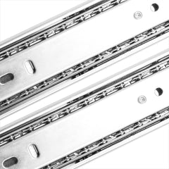 Corrediça Zincada 500 MM com Amortecedor 2 Unidades Tradestar
