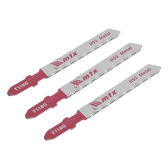 Lamina Serra Tico Tico 50 X 0,8 Mm Encaixe Fácil 3 Peças Mtx