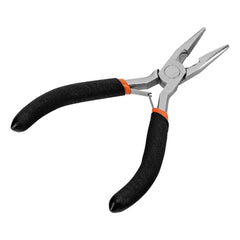 Mini Alicate Bico Meia Cana Reto 5'' (130mm) Niquelado Abertura Automática Sparta