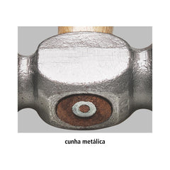 Martelo de Bola 500g Tramontina Master Basic Cabo Madeira Envernizada Para Funilaria