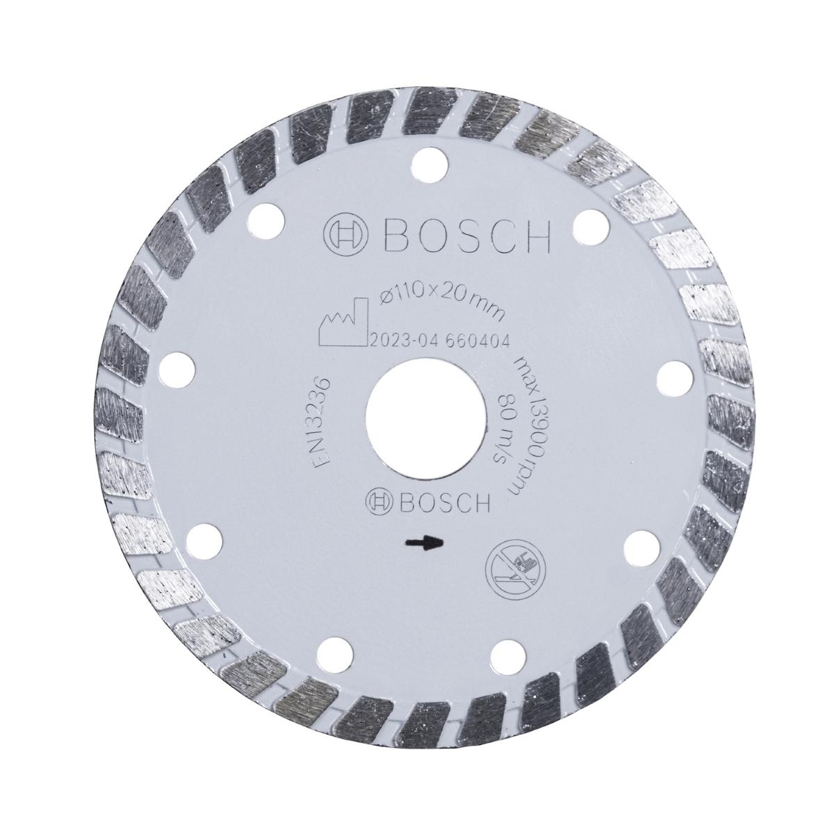 Disco Diamantado Bosch Multimaterial Turbo 110X20/16X8mm
