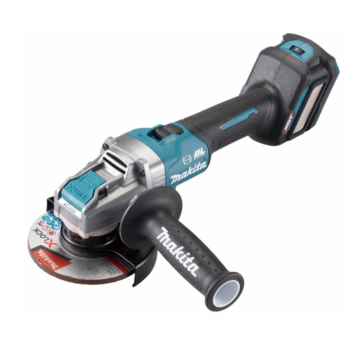 Esmerilhadeira Angular 125Mm Sem Fio 40V Resistência Água Motor BL Com Sistema AWS GA041GZ04 Makita