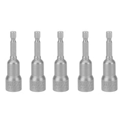 Soquete Magnético Para Parafusadeira 1/2 Pol 65mm 5 Pçs Ferramenta Profissional