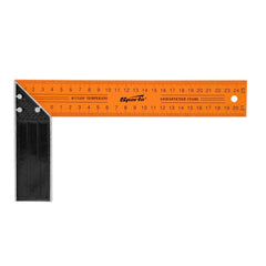 Esquadro De Precisão 250mm Metálico Sparta 3234255 Aço U8A Para Construção Civil